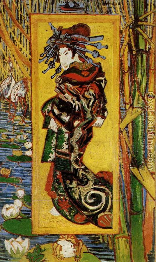 Vincent Van Gogh : Japonaiserie, Oiran